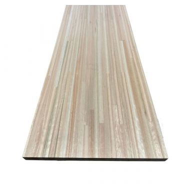 1200x43mm Laminated & Dressed to 300 Grit Rose Gum Hardwood  Benchtop (price per metre)