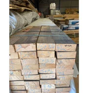 125x50mm Rough Sawn Vic Ash F17 Hardwood (price per lineal metre)