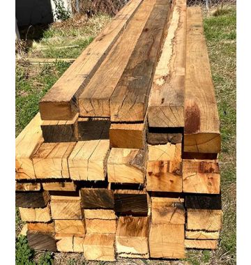 125x75mm Rough Sawn Hardwood Post (price per length)