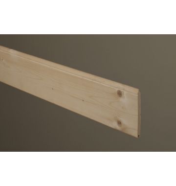 140x12mm Baltic Whitewood 321 Reversable Lining Boards+F51:F73 (price per lineal metre)