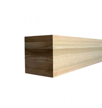 140x140mm - 6 Laminated Dressed to 300 Grit Rosegum Hardwood Post (price per metre)