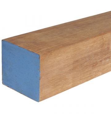 140x140mm Merbau Solid Post DAR KD Pencil Round Edge (price per lineal metre)