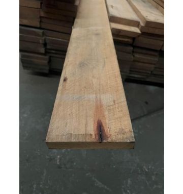 140x25mm - 2.3m Rough Sawn Victorian Ash Hardwood (price per lineal metre)