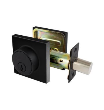 Dani Trade Pro Deadbolt Single Cylinder Matt Black 