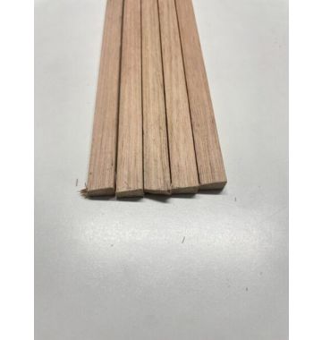 15x10mm Tasmanian Oak Beveled Glass Bead (price per lineal metre)