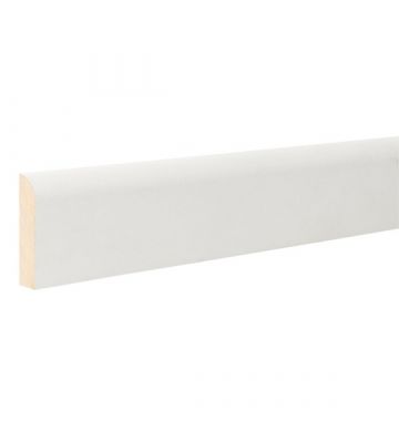 18mm MDF Architrave Bullnose 5.4m (price per lineal metre)