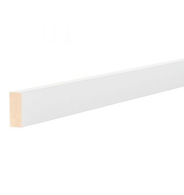 18mm MDF Moulding DAR MR Primed 5.4m (price per lineal metre)