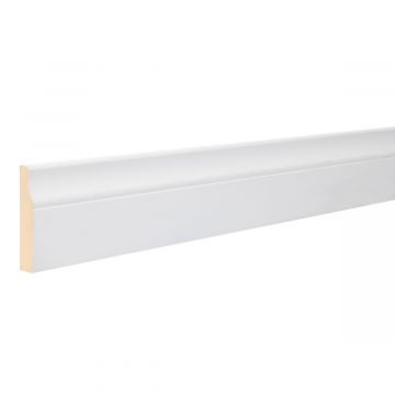 18mm Pine Architrave Lambs Tongue FJ Primed (price per lineal metre)