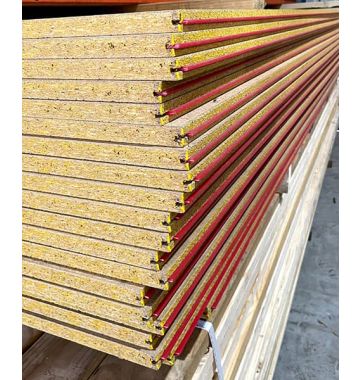 3600x800x22mm GP Red Tongue and Groove Flooring (price per sheet)