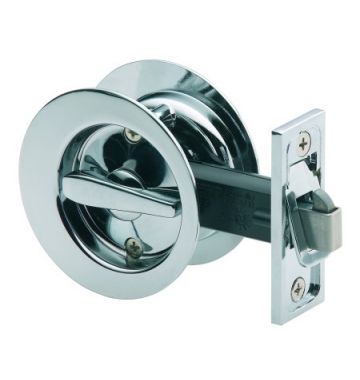 Cavity Door Lock Privacy Bright Chrome 