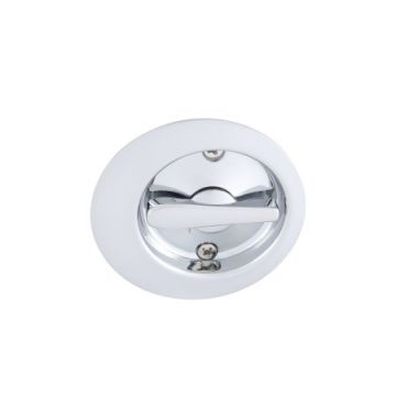 Cavity Door Lock Connecting Bright Chrome 