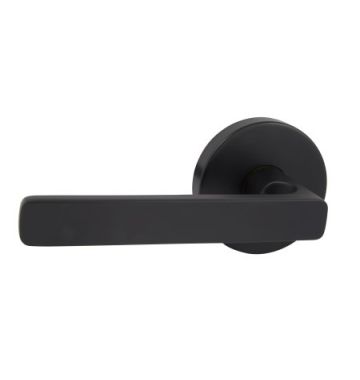 Rivera Lever Passage Set Quick Fix 63mm Large Rose Matt Black