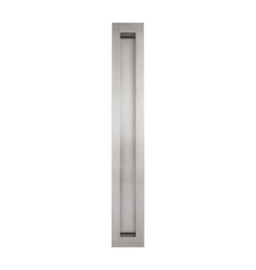 350mm Flush Rectangular Flush pull - Stainless Steel 