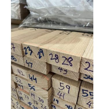 74x37mm Rough Sawn Select Grade Vic Ash Hardwood (price per lineal metre)