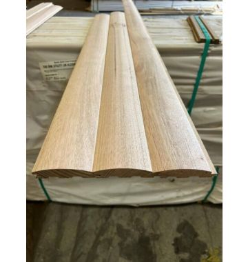 80x19mm Ascent Profile Tasmanian Oak Utility Grade Lining Boards (price per lineal metre)