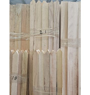 Hardwood Garden stakes - 25x20mm 0.9/1.2/1.5/1.8/2.1m (pack of 10)