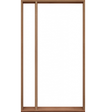 Meranti Hardwood External Single Door Frame with 1 Sidelite on the Left Side