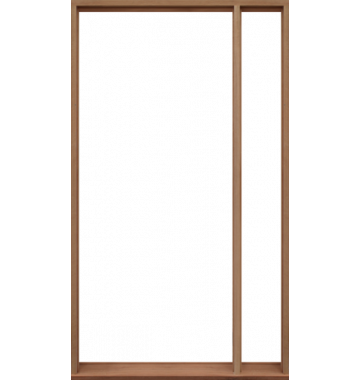 Meranti Hardwood External Single Door Frame with 1 Sidelite on the Right Side