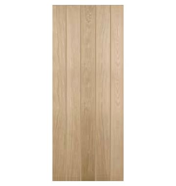 2040mm Corinthian External Door - ELEMENTS PLANKED ELEM A2 SYMMETRICAL