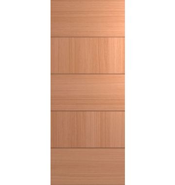 2040mm Hume Internal Door Linear HLR410 Unglazed