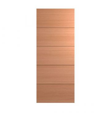 2340mm Hume Entry Door Linear XLR150 SPM Veneer Unglazed