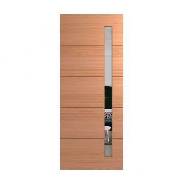 2340mm Hume Entry Door Linear XLR160 SPM Veneer