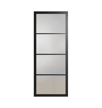 2340mm Corinthan Manhattan BHAT Translucent Glass Internal Door - 10GT