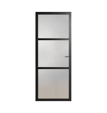 2340mm Corinthian Manhattan BHAT Glazed Translucent Glass Internal Door -7GT