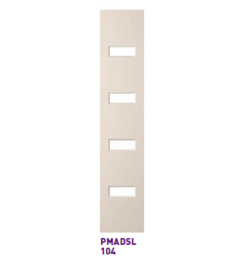 2040mm Corinthian External Clear Glazed Sidelite - MADISON PMADSL 104