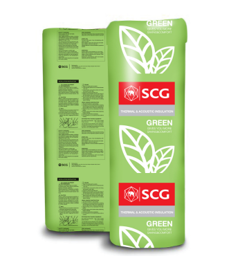 R4.0 SCG Green Ceiling Insulation Batts - 14 pieces