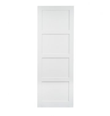 2040mm 4Panel Shaker Prime Internal Door